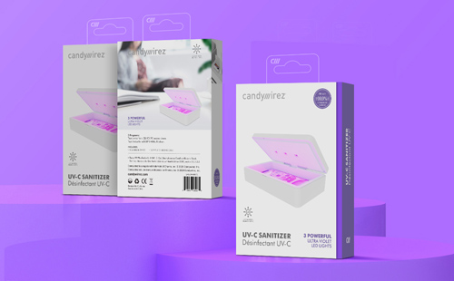 UV紫外线消毒盒包装设计